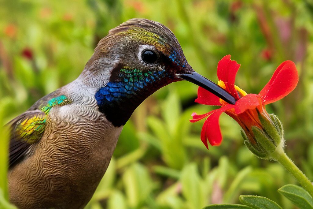 Fiery-throated-hummingbird-3-edited Bird Nutrition: Key Foods for a Healthier, Happier Bird