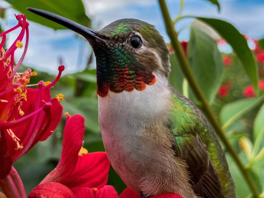 Fiery-throated-hummingbird-4-edited The Secret Lives of Birds: 10 Surprising Bird Behaviors You Should Know