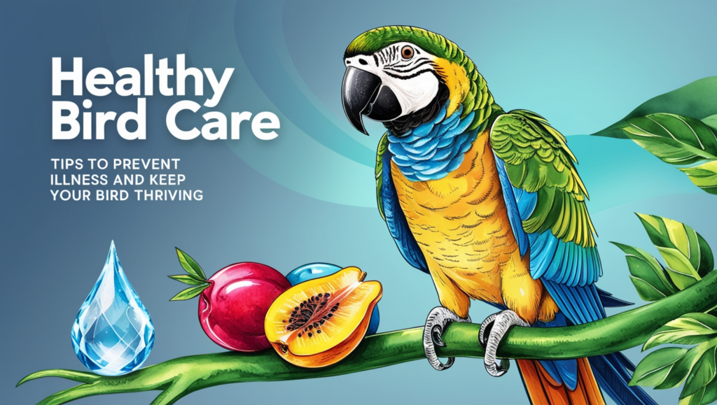 image-23-1024x579 Healthy Bird Care: Tips to Prevent Illness and Keep Your Bird Thriving